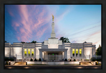 Louisville Temple Summer Evening Gallery Wrap