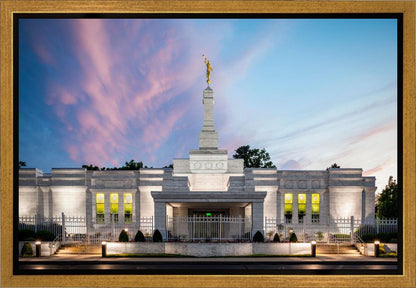 Louisville Temple Summer Evening Gallery Wrap