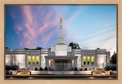 Louisville Temple Summer Evening Gallery Wrap