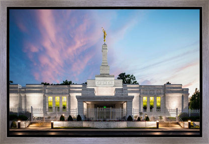 Louisville Temple Summer Evening Gallery Wrap