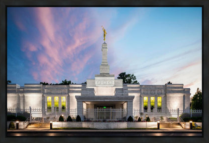 Louisville Temple Summer Evening Gallery Wrap