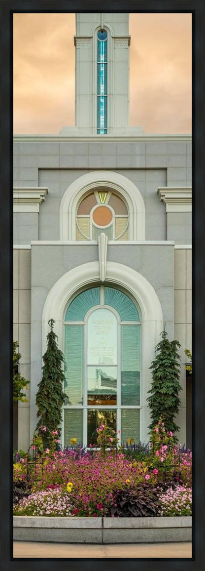 Mount Timpanogos Temple Heavenly Gardens Gallery Wrap