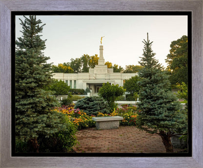 St Paul Temple Sacred Garden Gallery Wrap