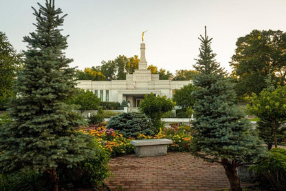St Paul Temple Sacred Garden Gallery Wrap