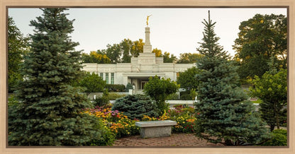 St Paul Temple Sacred Garden Gallery Wrap