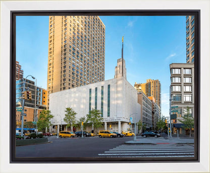 Manhattan Temple Golden Hour Gallery Wrap