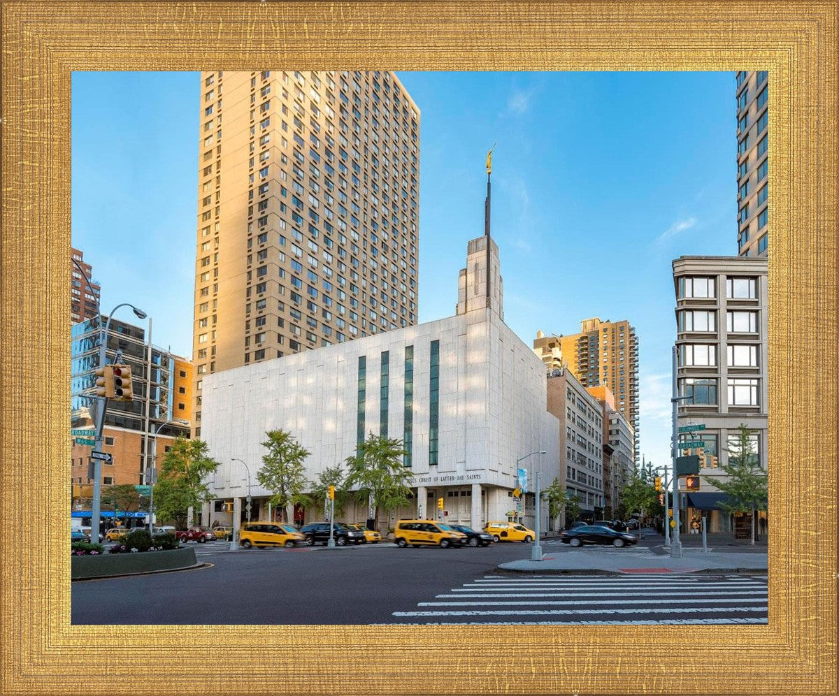 Manhattan Temple Golden Hour