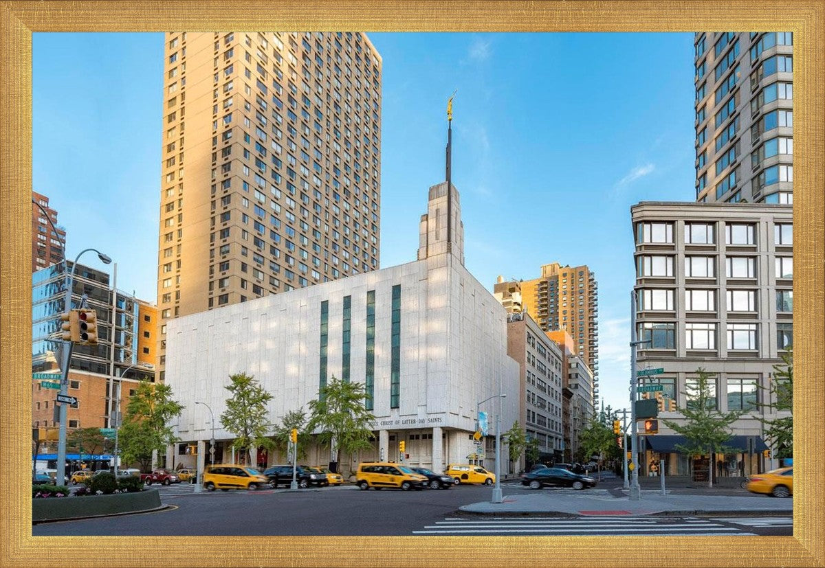Manhattan Temple Golden Hour