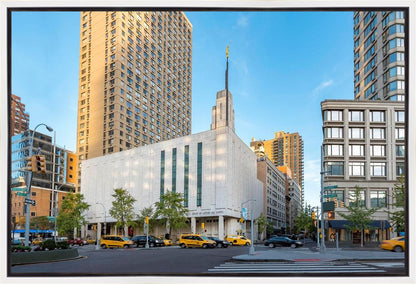 Manhattan Temple Golden Hour Gallery Wrap