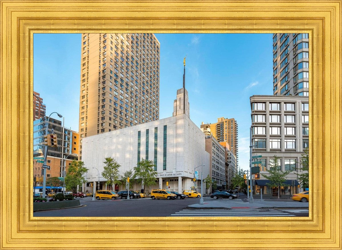 Manhattan Temple Golden Hour