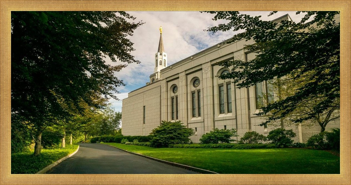 Boston Temple Trees Of Life Panoramic