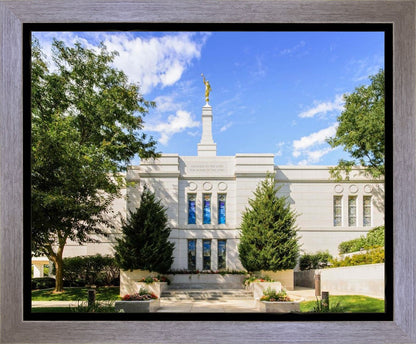 Winter Quarters Temple Summer Light Gallery Wrap