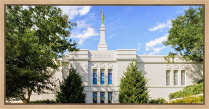 Winter Quarters Temple Summer Light Gallery Wrap