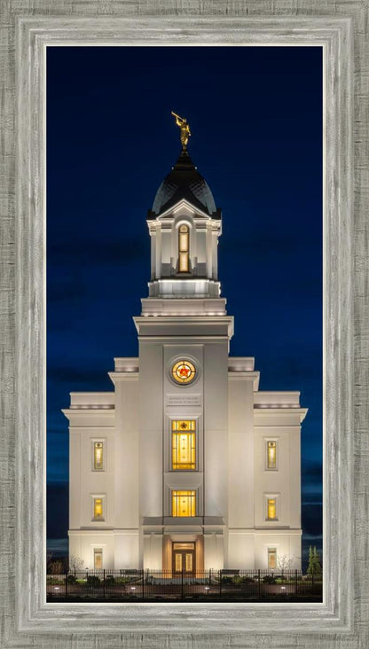 Cedar City Temple Eternal Light Vertical