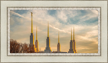 Golden Hour Washington DC Temple