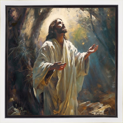 Jesus Prays in the Garden of Gethsemane Gallery Wrap