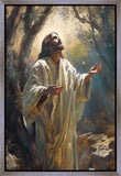 Jesus Prays in the Garden of Gethsemane Gallery Wrap