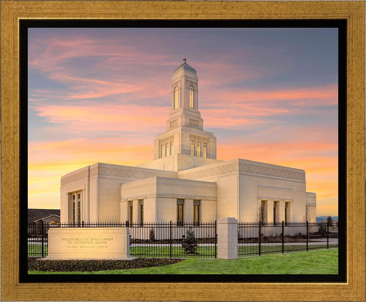 Helena Montana at Sunrise