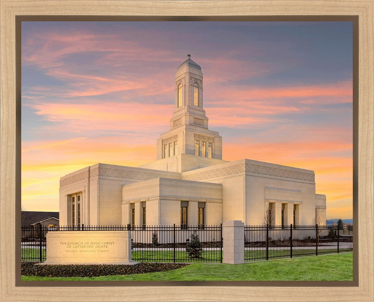 Helena Montana at Sunrise