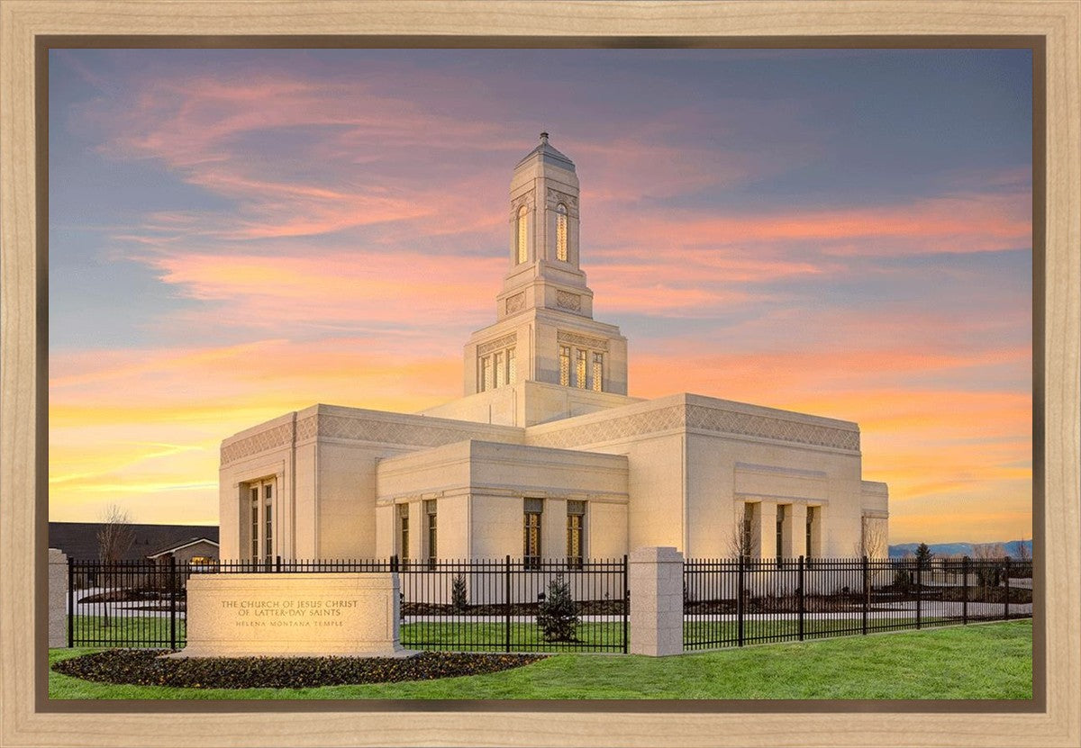 Helena Montana at Sunrise