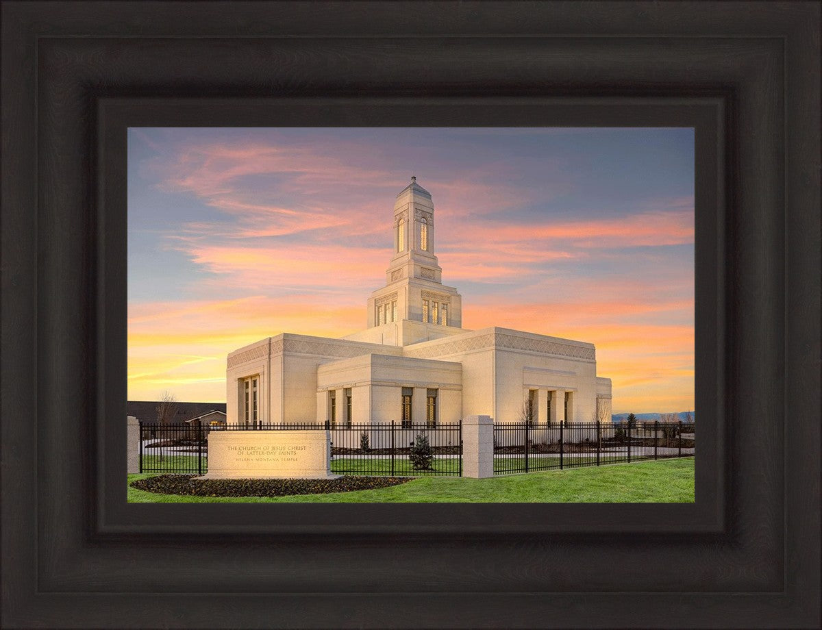 Helena Montana at Sunrise