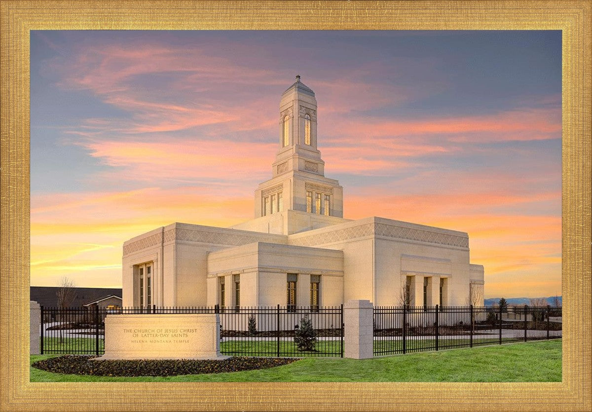 Helena Montana at Sunrise