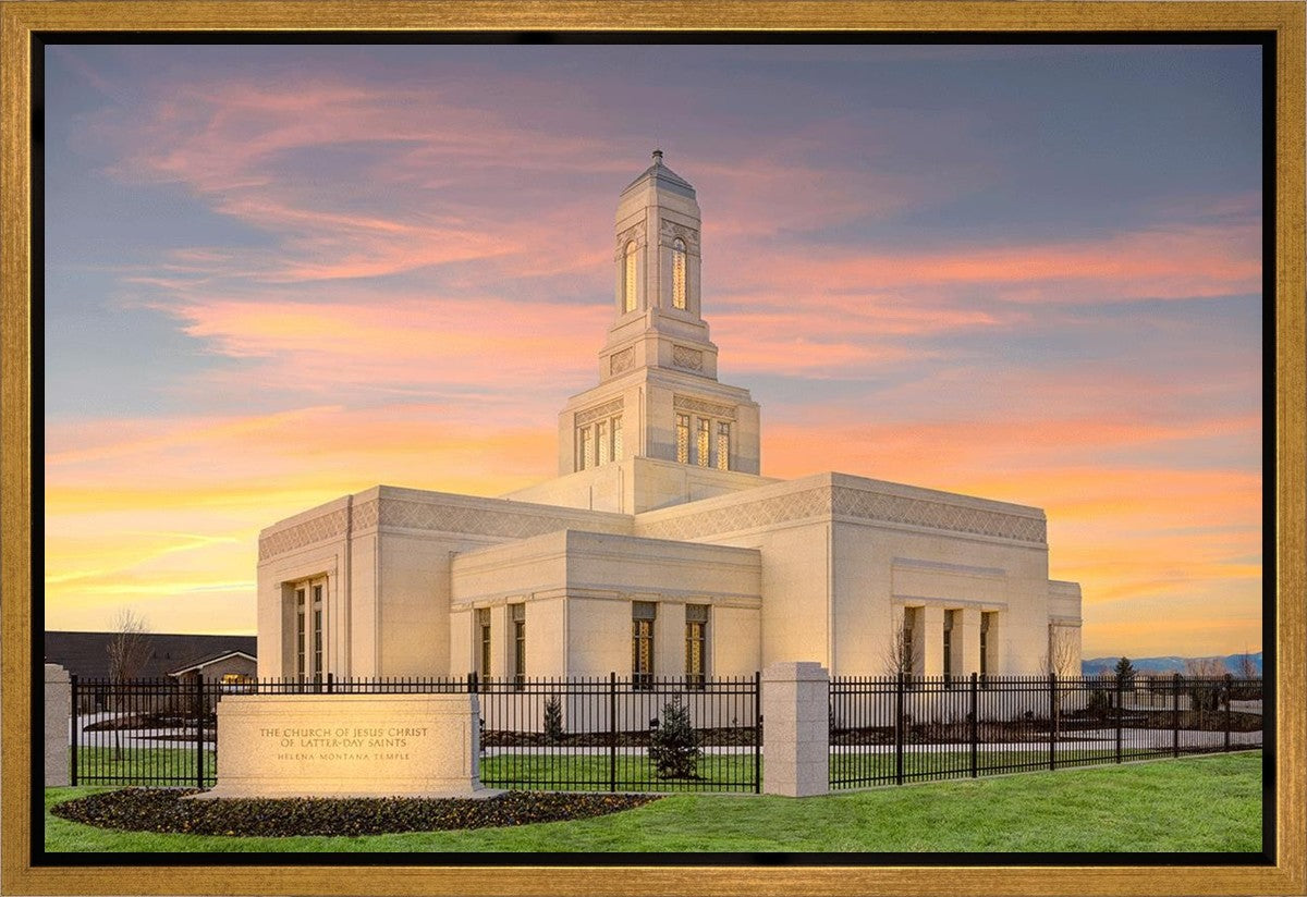Helena Montana at Sunrise