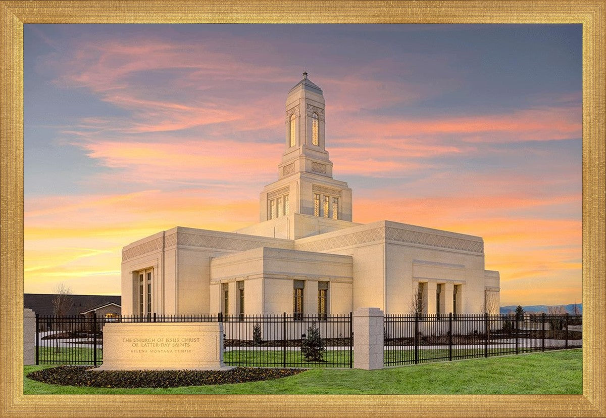 Helena Montana at Sunrise