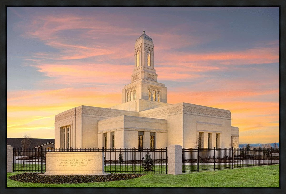 Helena Montana at Sunrise