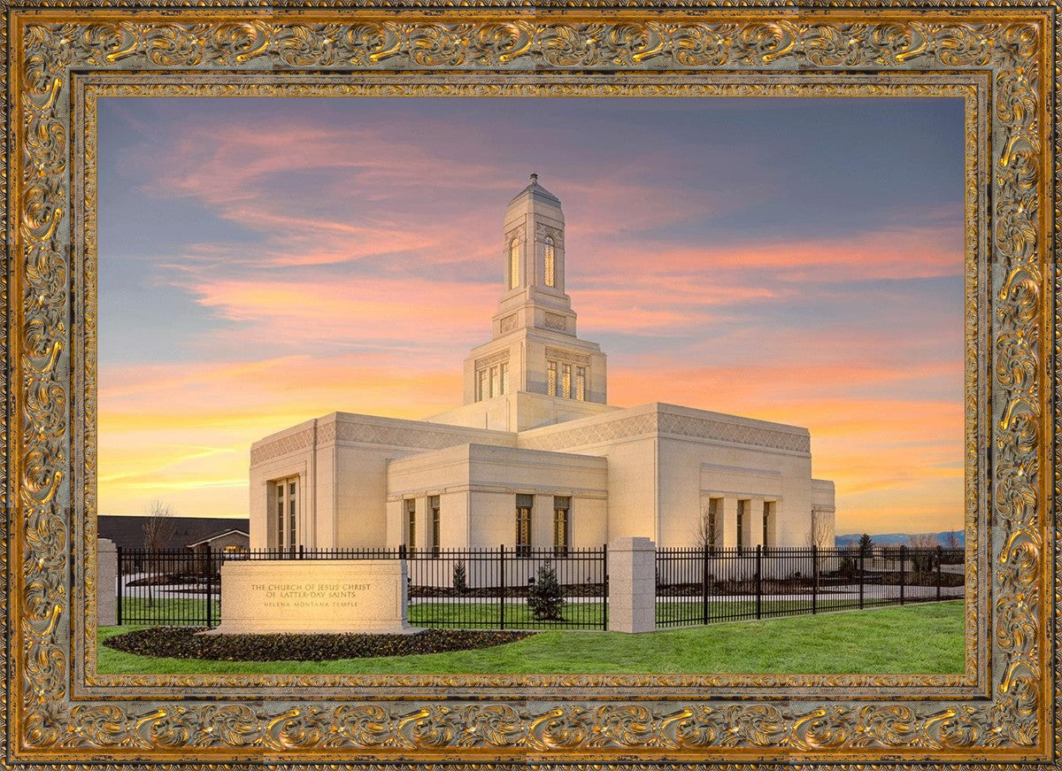 Helena Montana at Sunrise