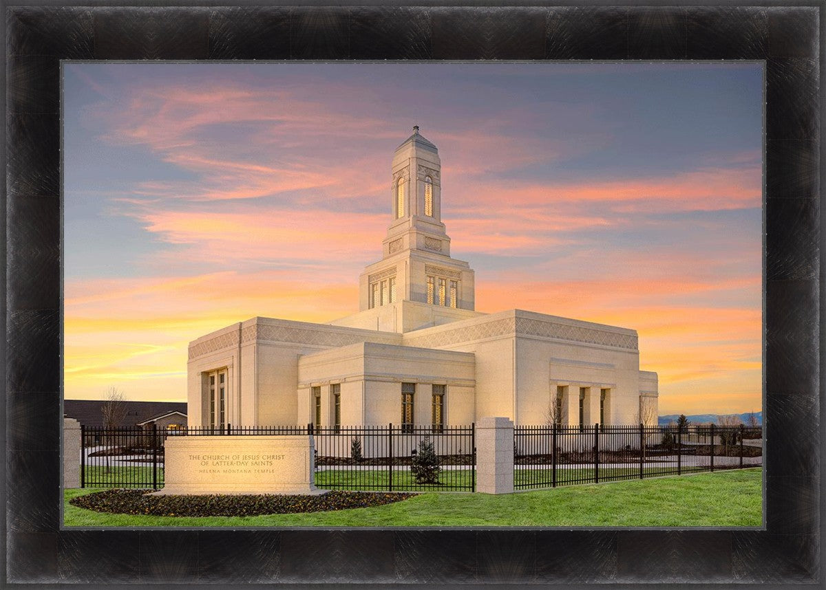 Helena Montana at Sunrise