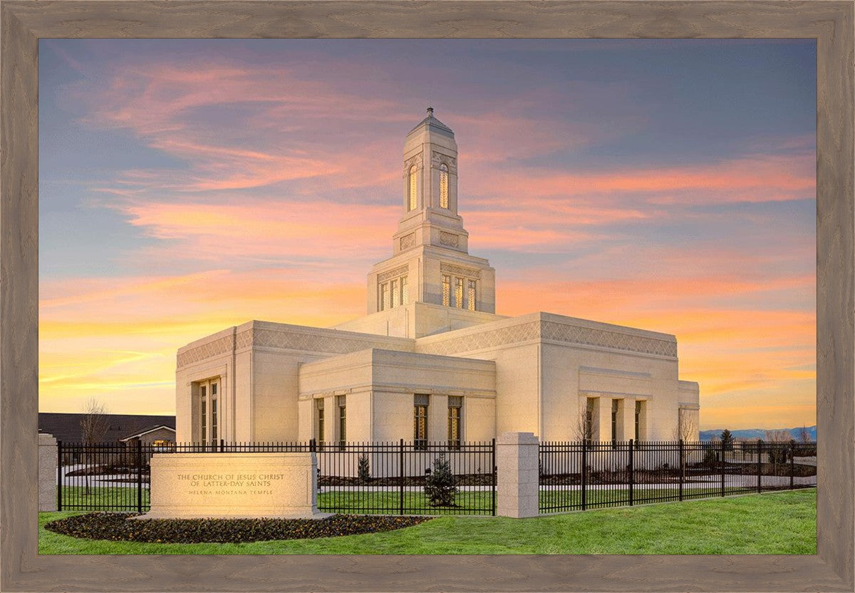 Helena Montana at Sunrise