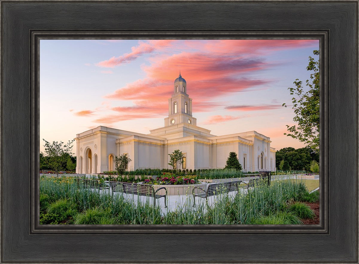 Bentonville Arkansas at Sunrise