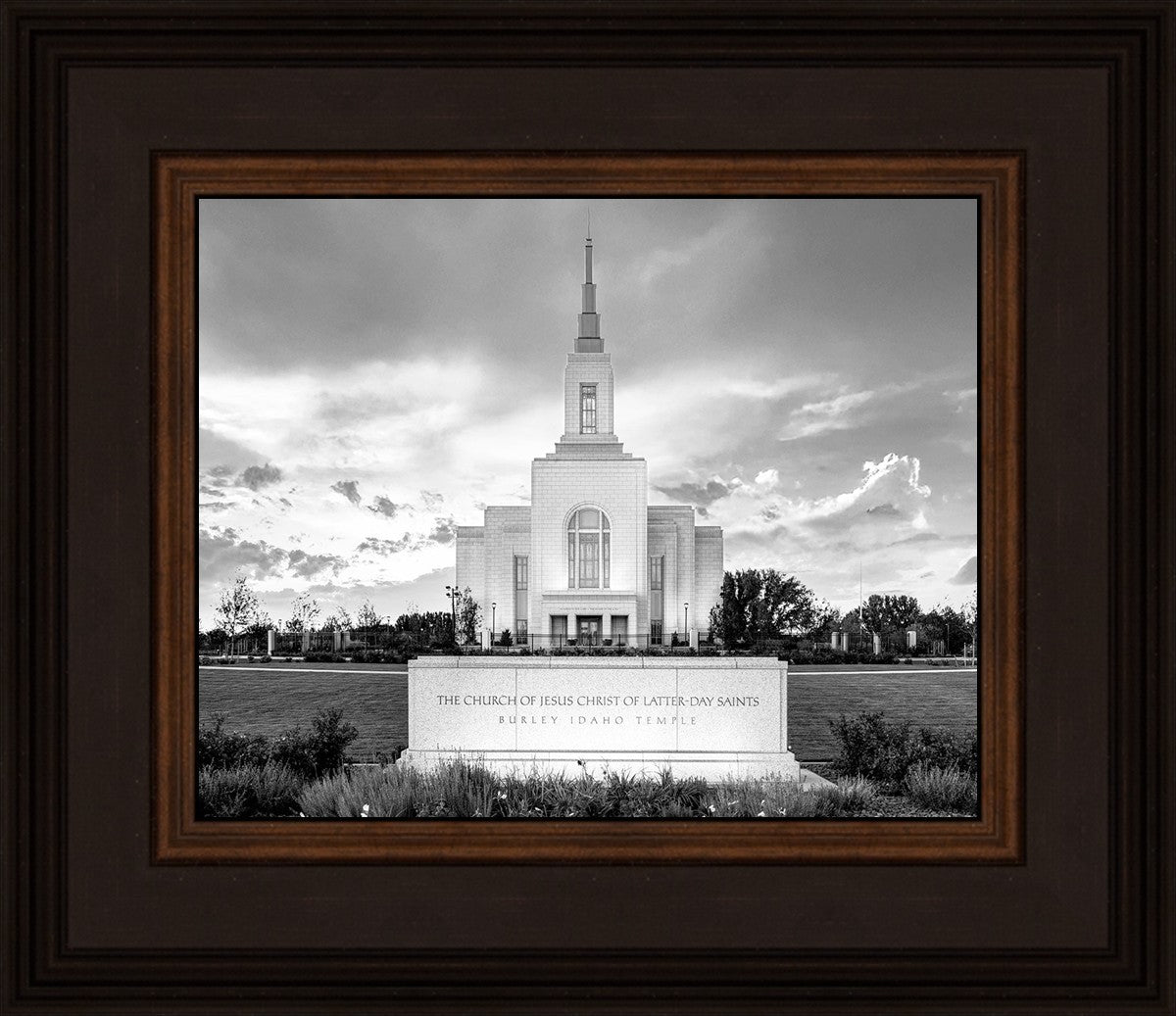 Burley Idaho Eternal - Black and White