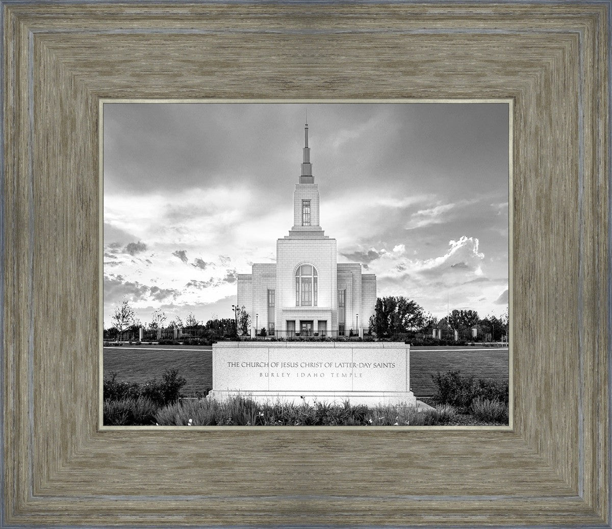 Burley Idaho Eternal - Black and White