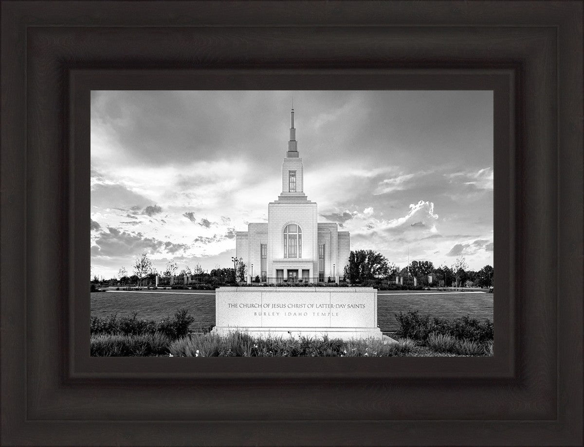 Burley Idaho Eternal - Black and White