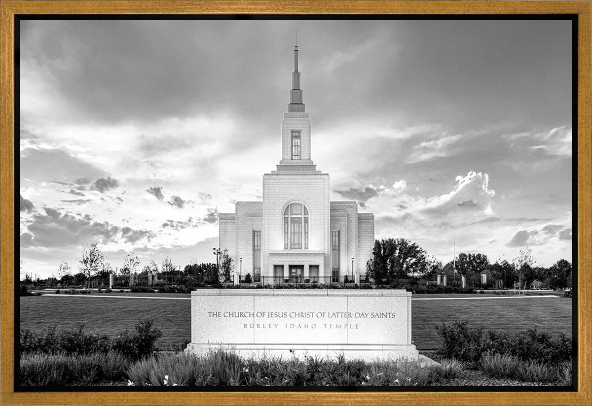 Burley Idaho Eternal - Black and White