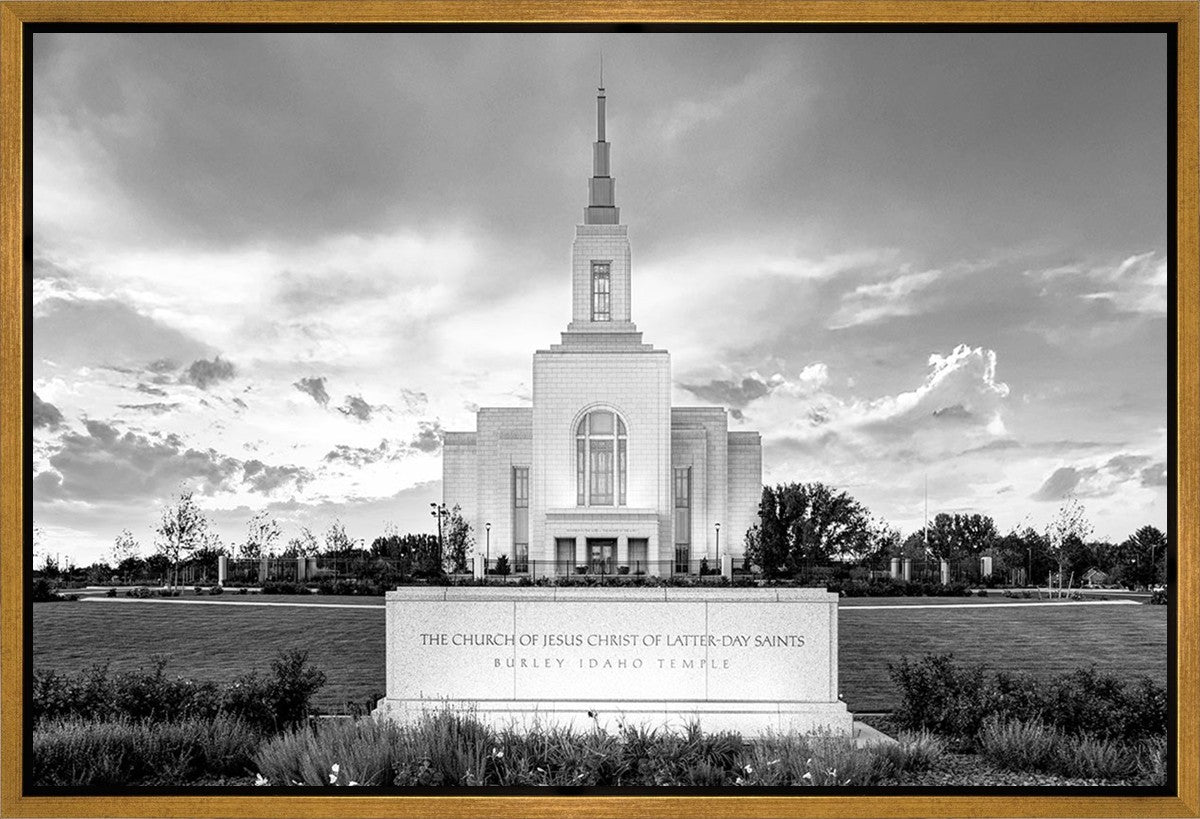 Burley Idaho Eternal - Black and White