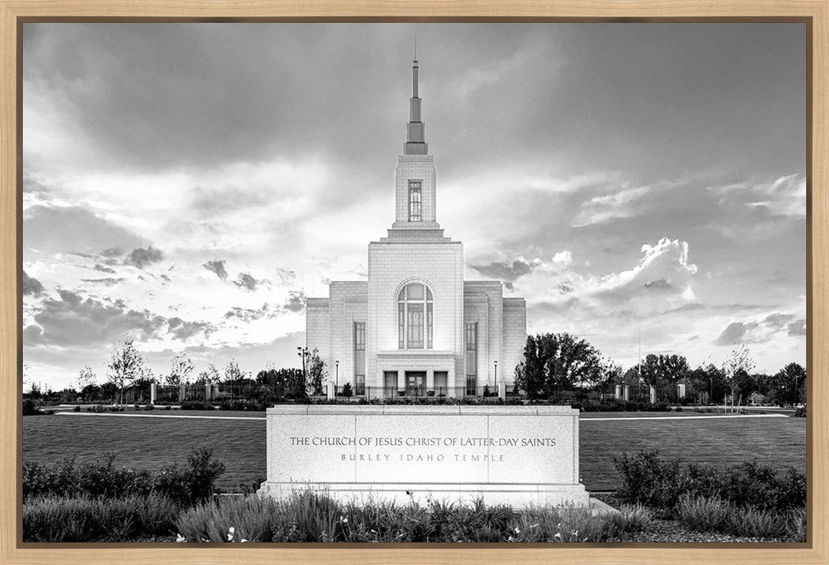 Burley Idaho Eternal - Black and White
