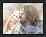 Jesus and the Lamb Gallery Wrap