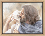 Jesus and the Lamb Gallery Wrap