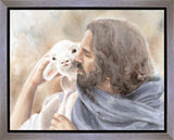 Jesus and the Lamb Gallery Wrap