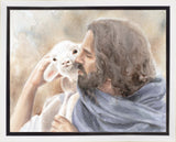 Jesus and the Lamb Gallery Wrap