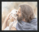 Jesus and the Lamb Gallery Wrap