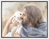 Jesus and the Lamb Gallery Wrap