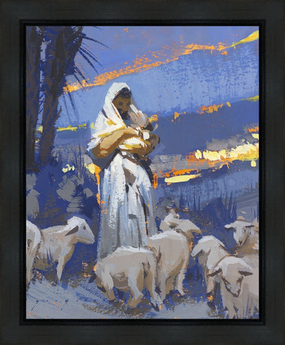 The Caring Shepherd Gallery Wrap