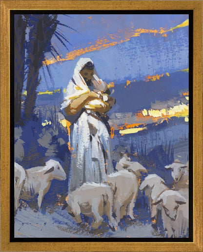The Caring Shepherd Gallery Wrap