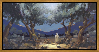 Stepping into Gethsemane Gallery Wrap