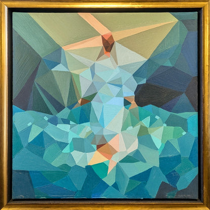 Faith To Walk On Water Study Original Artwork