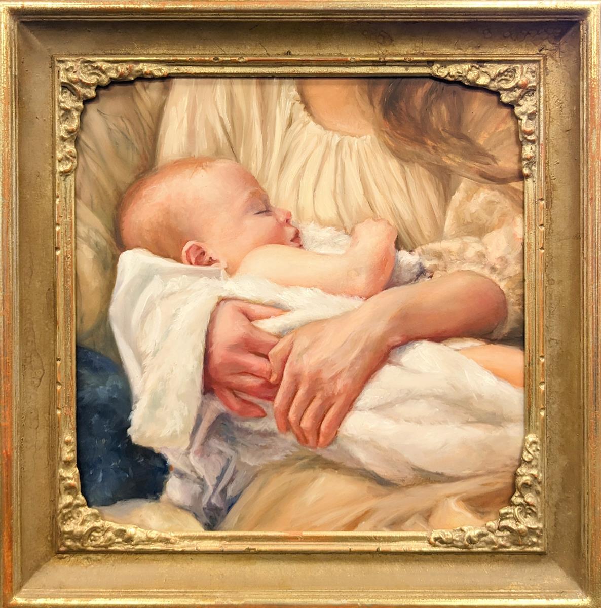 絵画 BABY BABY Gift of Trust Original Artwork by Beki Tobiasson Gift of Trust